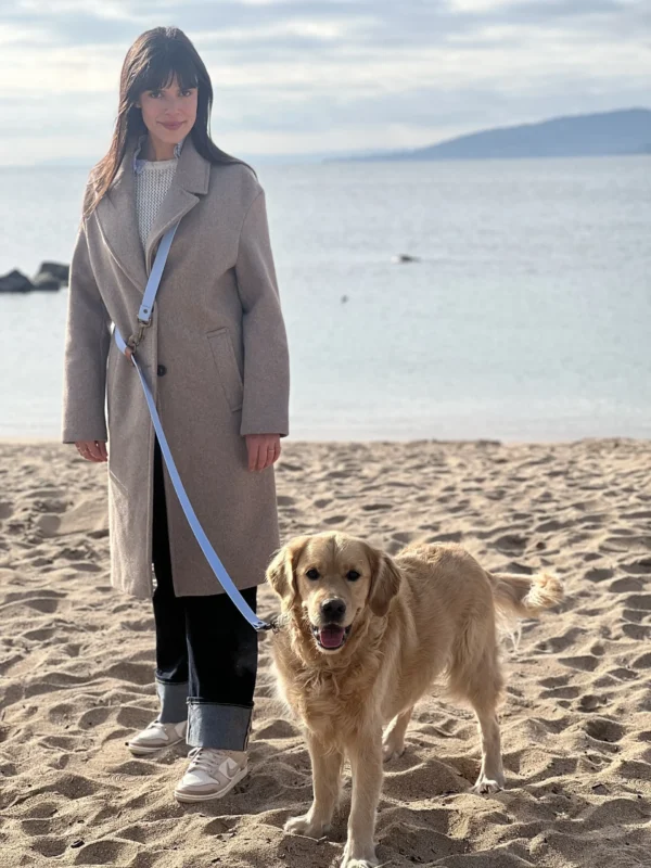 laisse ajustable chien biothane